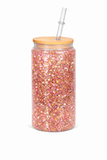 Make Your Own Glitter Bamboo Lid Snow Globe Acrylic Cup