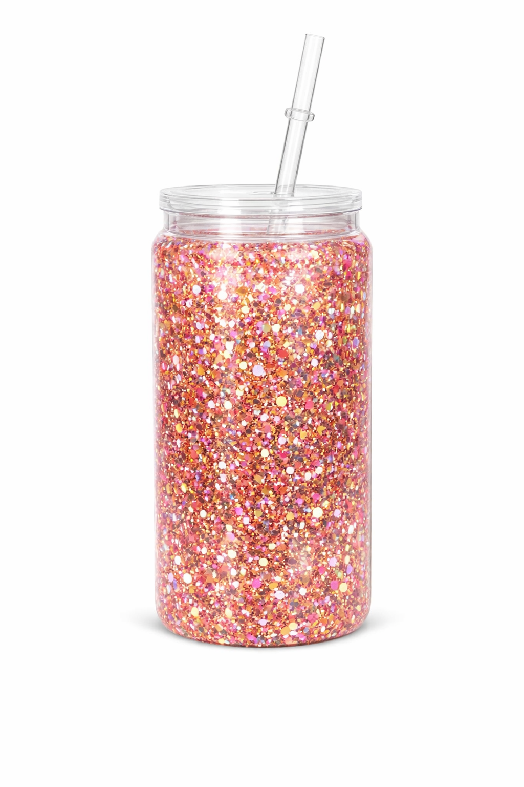 Make Your Own Glitter Clear Lid Snow Globe Acrylic Cup
