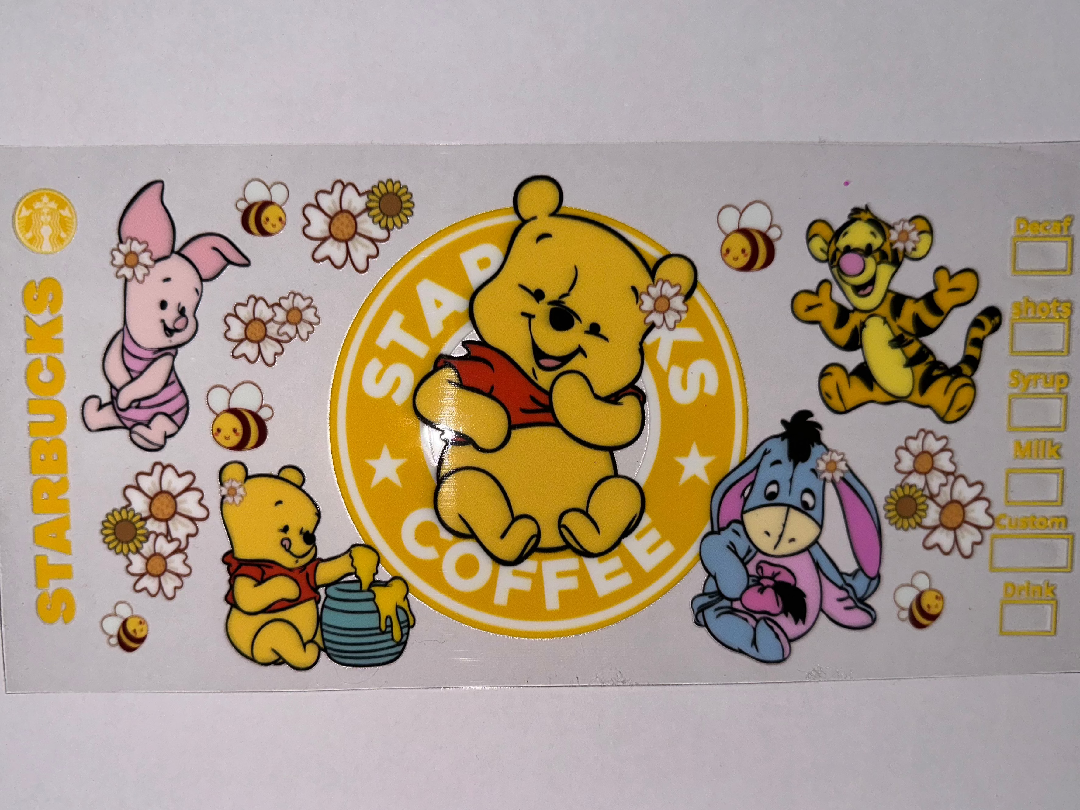 Cup Wrap #6 | Cartoon Collection