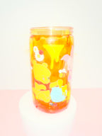 Winnie The Pooh Honey Drip Bamboo Lid Snow Globe Acrylic Cup